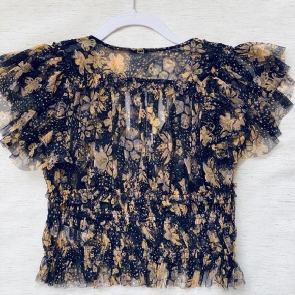 Free People Making Me Smile Print Top - Picture 6 of 11